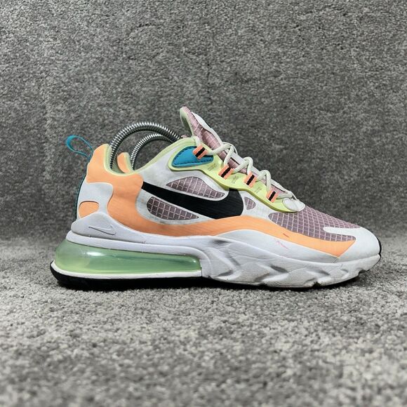 Nike Air Max 270 React SE CJ0620-600 Women's Size 8.5 Arctic Pink Running Shoes - Picture 1 of 11